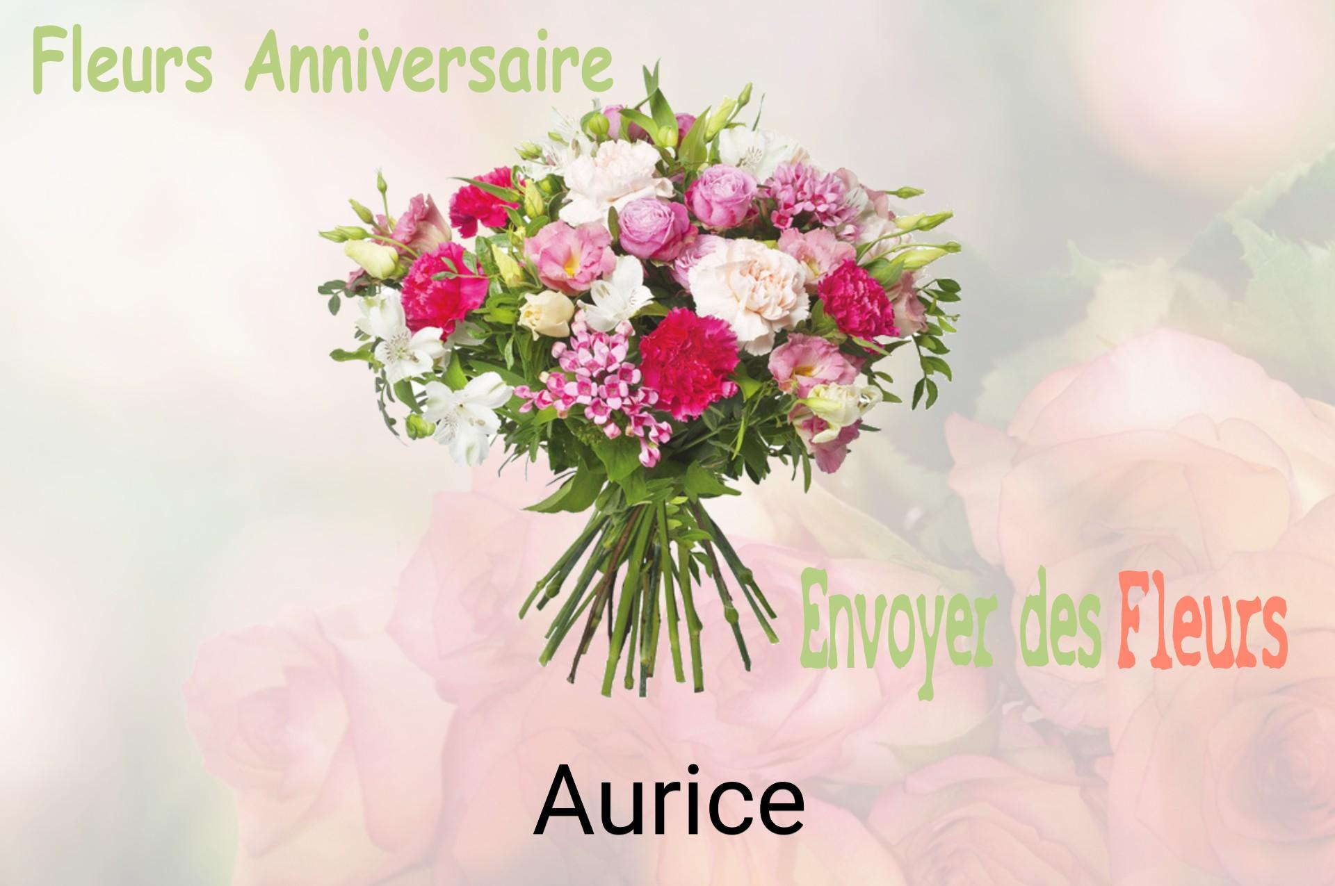 Bouquet de fleurs d’anniversaire livré à Aurice
